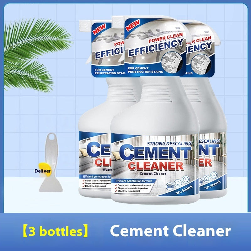 Cement Cleaner Dissolves Tile Floor Car Cement Killer